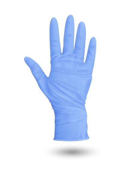 GUANTE NITRILO AZUL GUANTE NITRILO AZUL