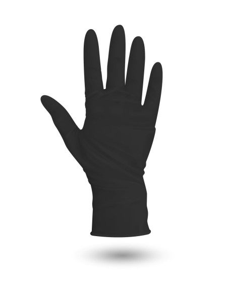 GUANTE NITRILO NEGRO