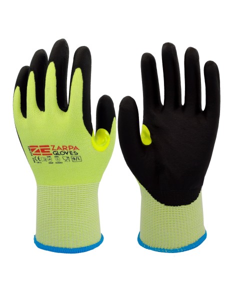 GUANTE NITRILO FOAM RESISTENTE AL CORTE F - BOLSA INDIVIDUAL