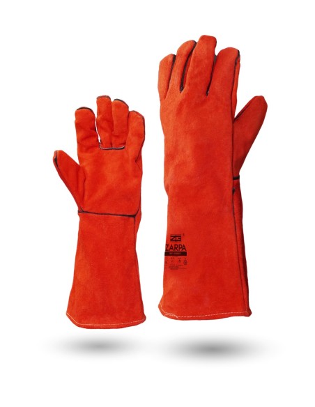 GUANTE SOLDADOR ROJO CON HILO KEVLAR® - MANO IZQUIERDA GUANTE SOLDADOR ROJO CON HILO KEVLAR® - MANO IZQUIERDA